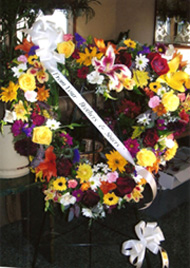 Pagosa Springs Flower Wreath